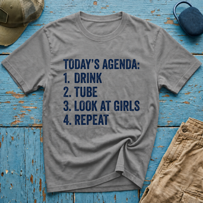 Todays Agenda Graphic T-Shirt