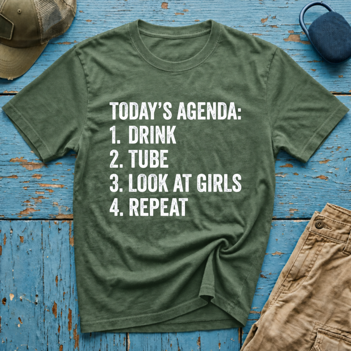 Todays Agenda Graphic T-Shirt