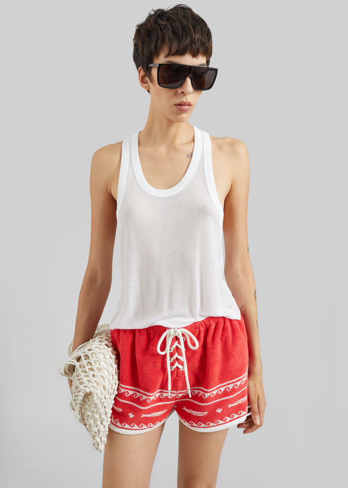 Tolfa Soft Tank Top - White