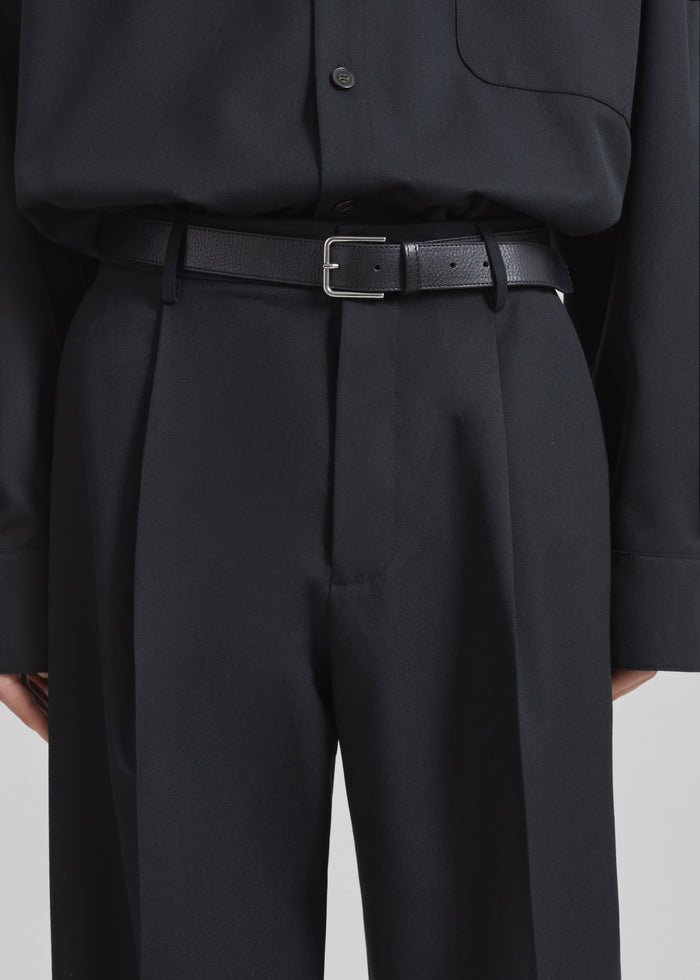 Toni Men Leather Belt - Black