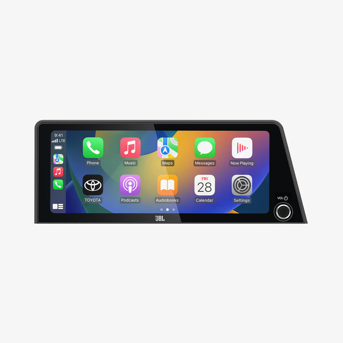 AGL07611 - Toyota Prius 12.3-inch Screen Protector GLAS.tR SLIM Anti-Glare in Clear Matte showing the front of a device with a screen protector installed