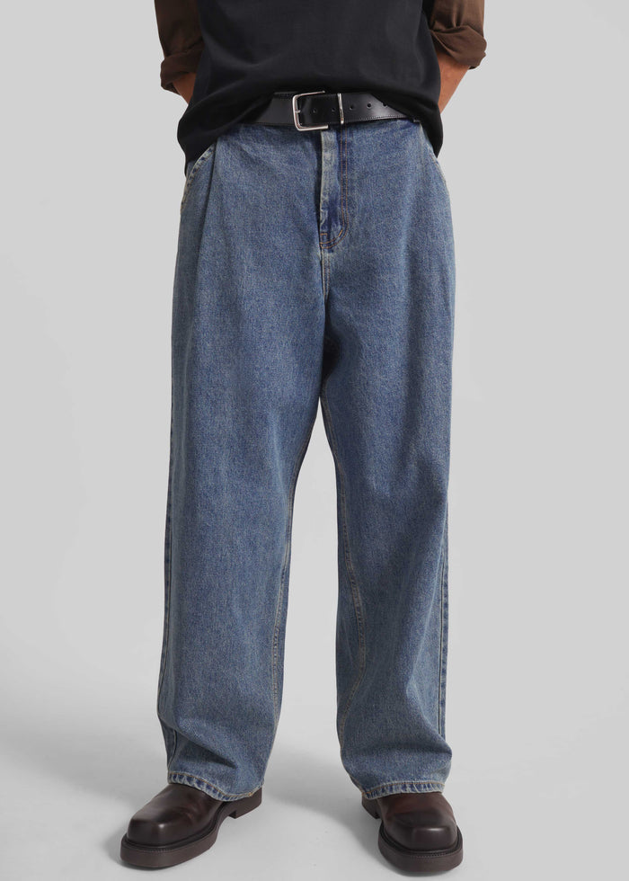 Trafal Wide Jeans - Blue Wash