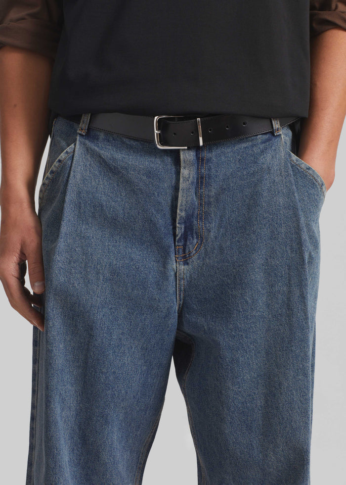 Trafal Wide Jeans - Blue Wash