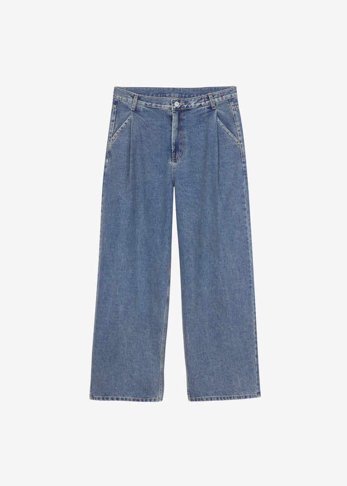 Trafal Wide Jeans - Blue Wash