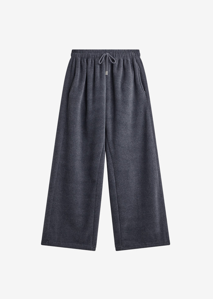 Treveray Fleece Sweatpants - Dark Grey
