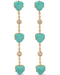 Turquoise Solstice Dangle Earrings