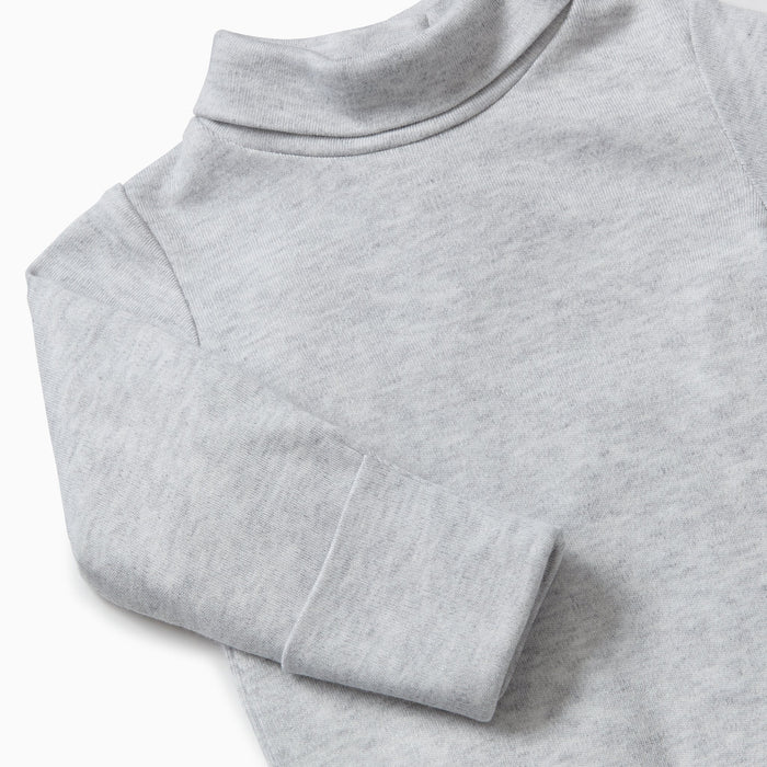 Turtleneck Bodysuit - Grey