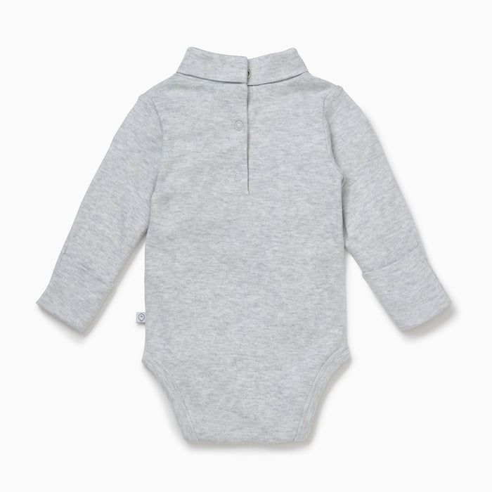 Turtleneck Bodysuit - Grey