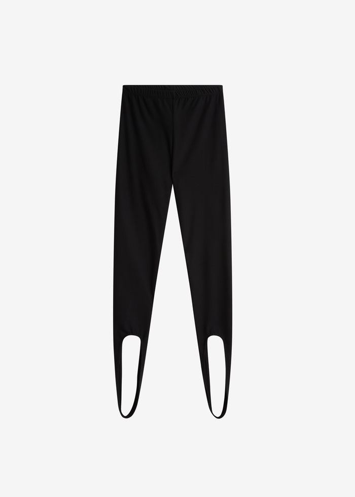 Twilla Stirrup Leggings - Black