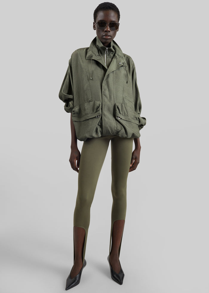Twilla Stirrup Leggings - Olive