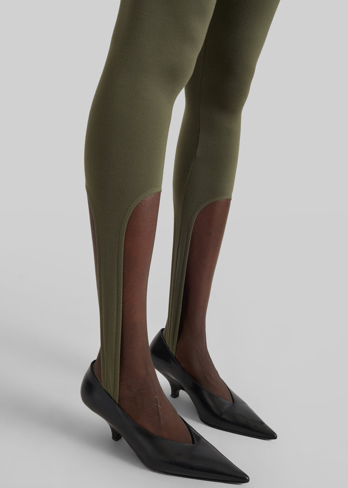 Twilla Stirrup Leggings - Olive