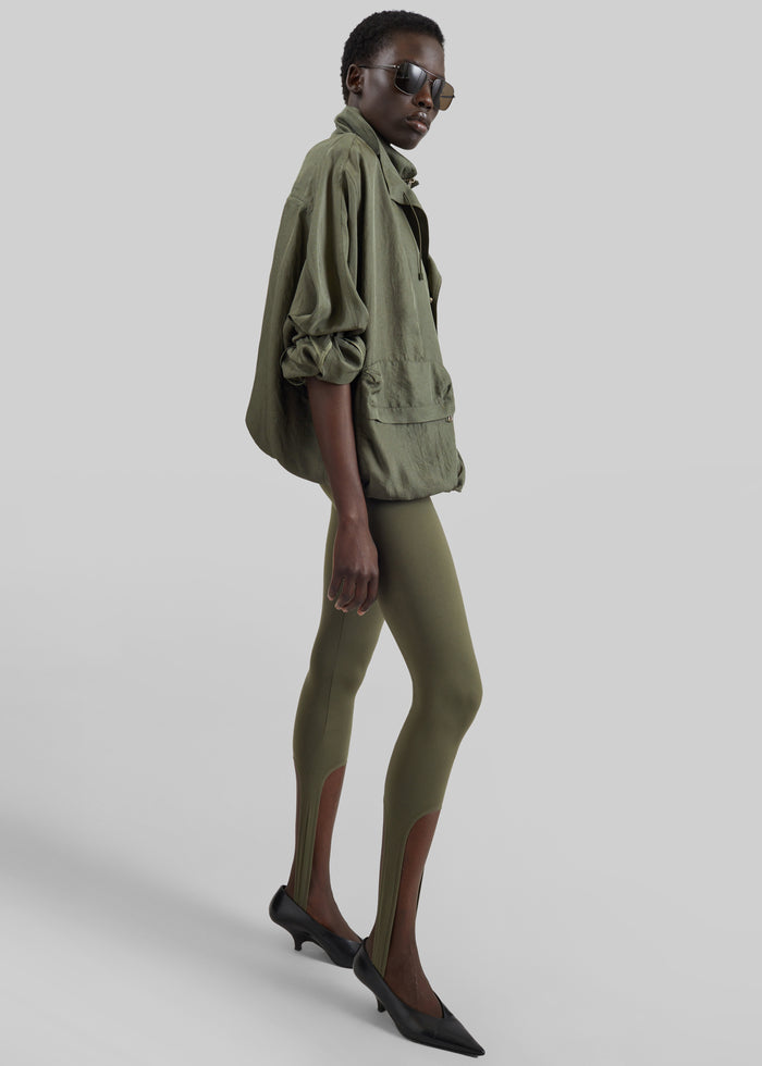 Twilla Stirrup Leggings - Olive
