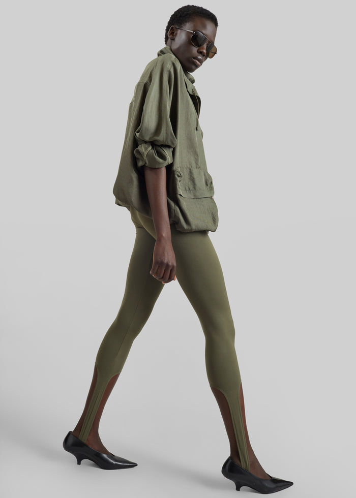 Twilla Stirrup Leggings - Olive