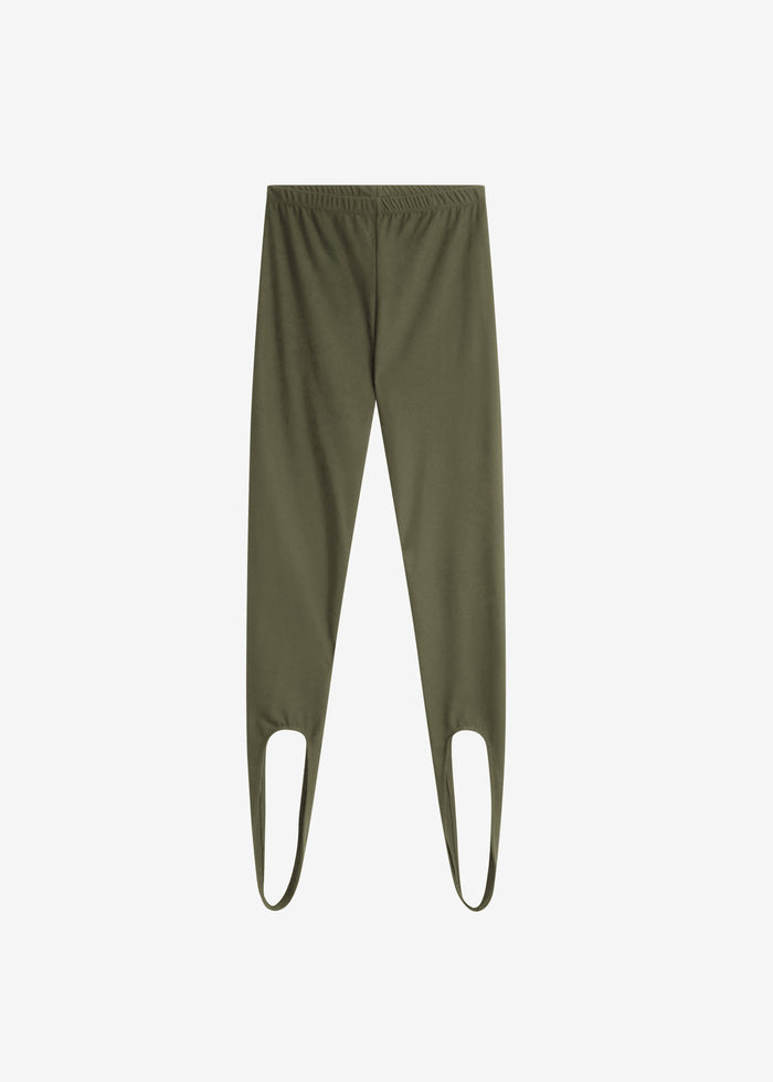 Twilla Stirrup Leggings - Olive