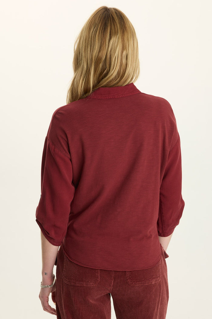 Wearables Tyrell Lightweight Tie-Front Button-Up