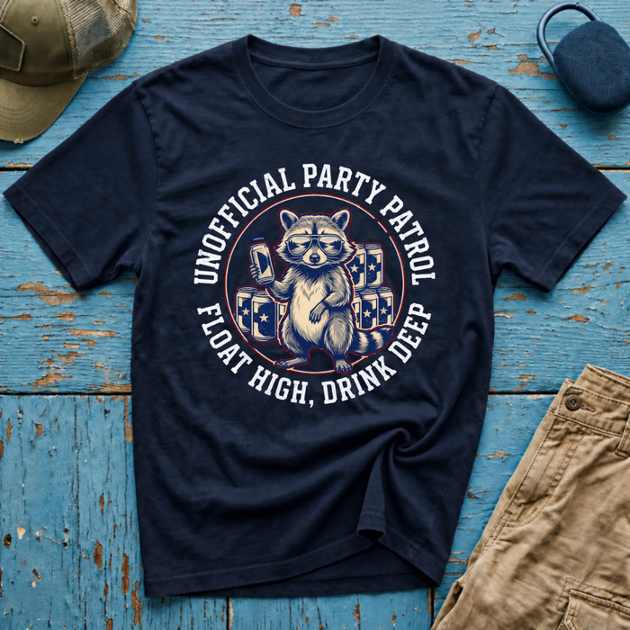 Unofficial Party Patrol Graphic T-Shirt
