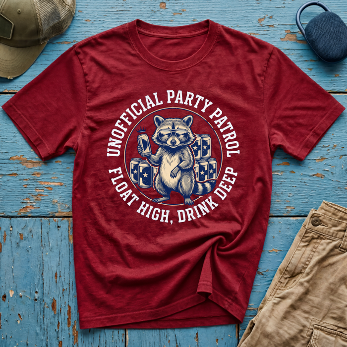 Unofficial Party Patrol Graphic T-Shirt