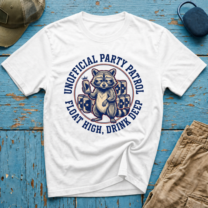 Unofficial Party Patrol Graphic T-Shirt