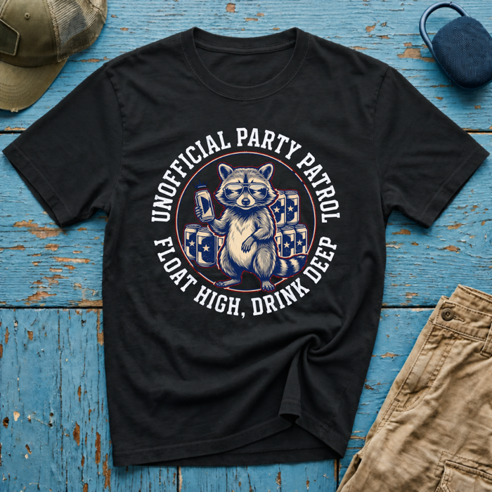 Unofficial Party Patrol Graphic T-Shirt