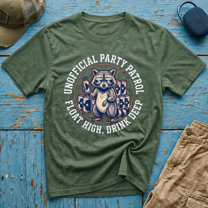 Unofficial Party Patrol Graphic T-Shirt