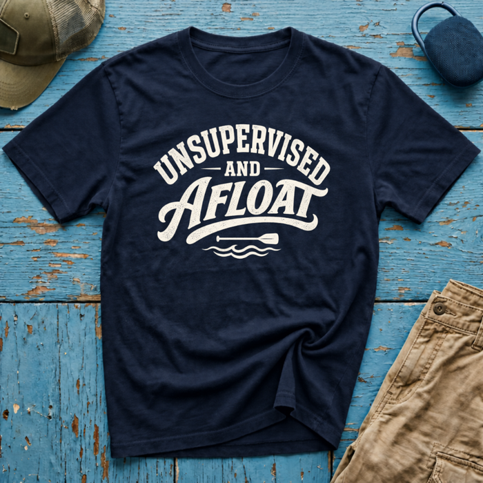 Unsupervised and Afloat2 Graphic T-Shirt