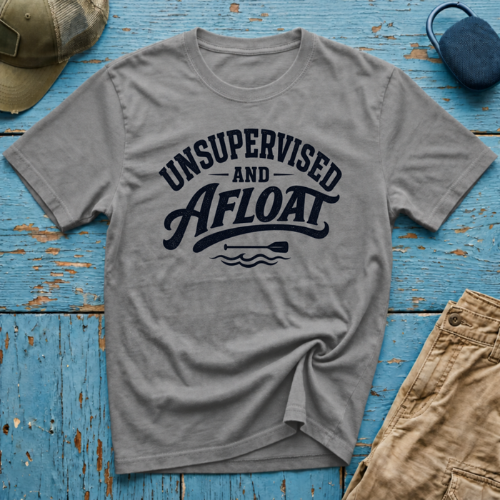 Unsupervised and Afloat2 Graphic T-Shirt