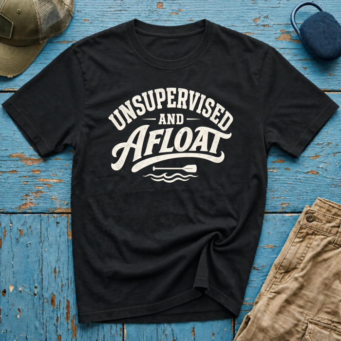 Unsupervised and Afloat2 Graphic T-Shirt