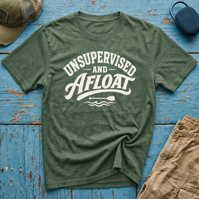 Unsupervised and Afloat2 Graphic T-Shirt