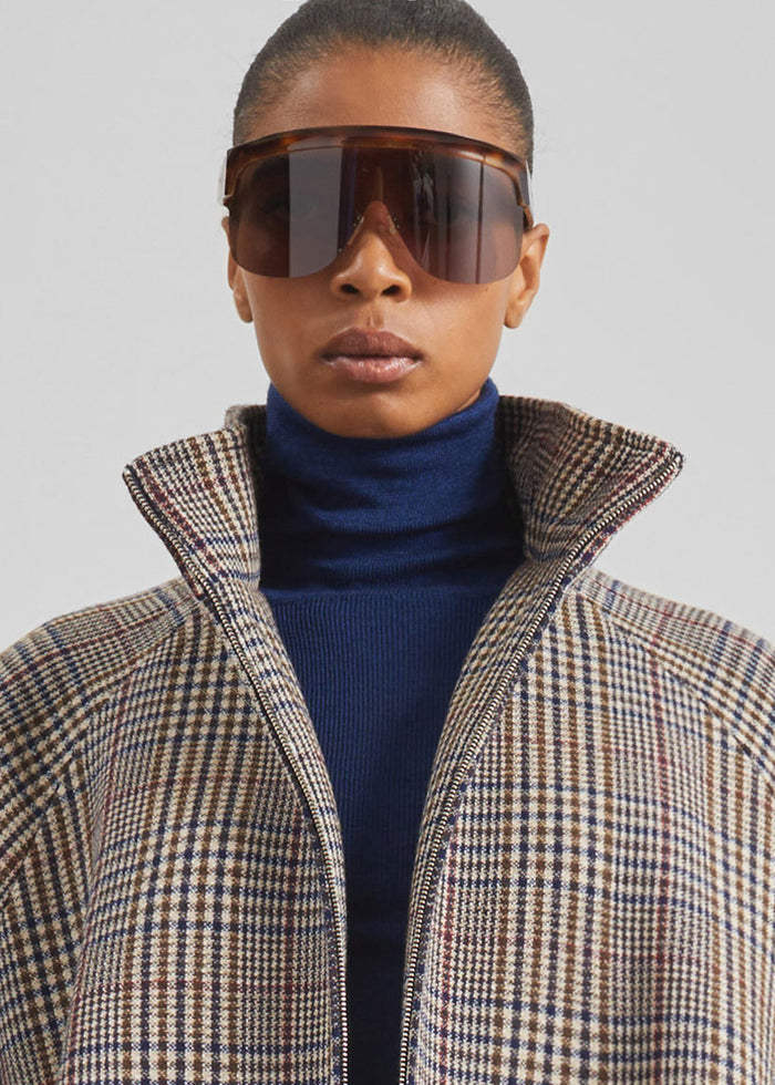Utica Thin Turtleneck Sweater - Blue