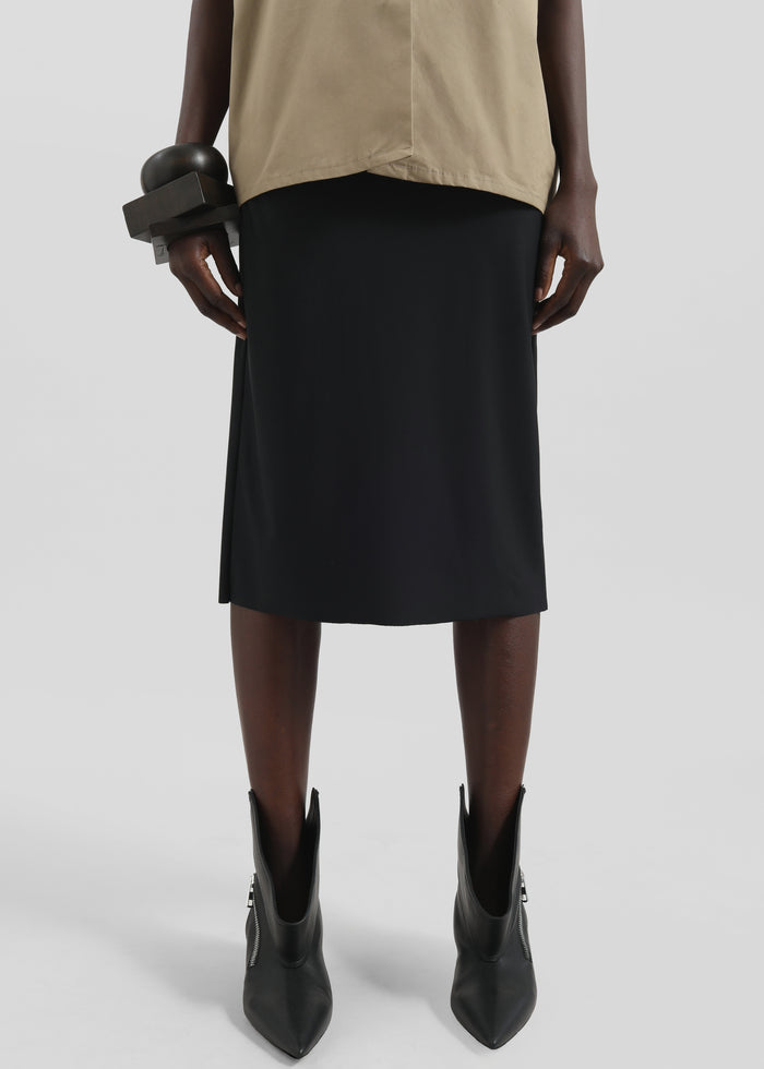 Viera Midi Skirt - Black