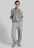 Vimont Balloon Pants - Taupe Melange