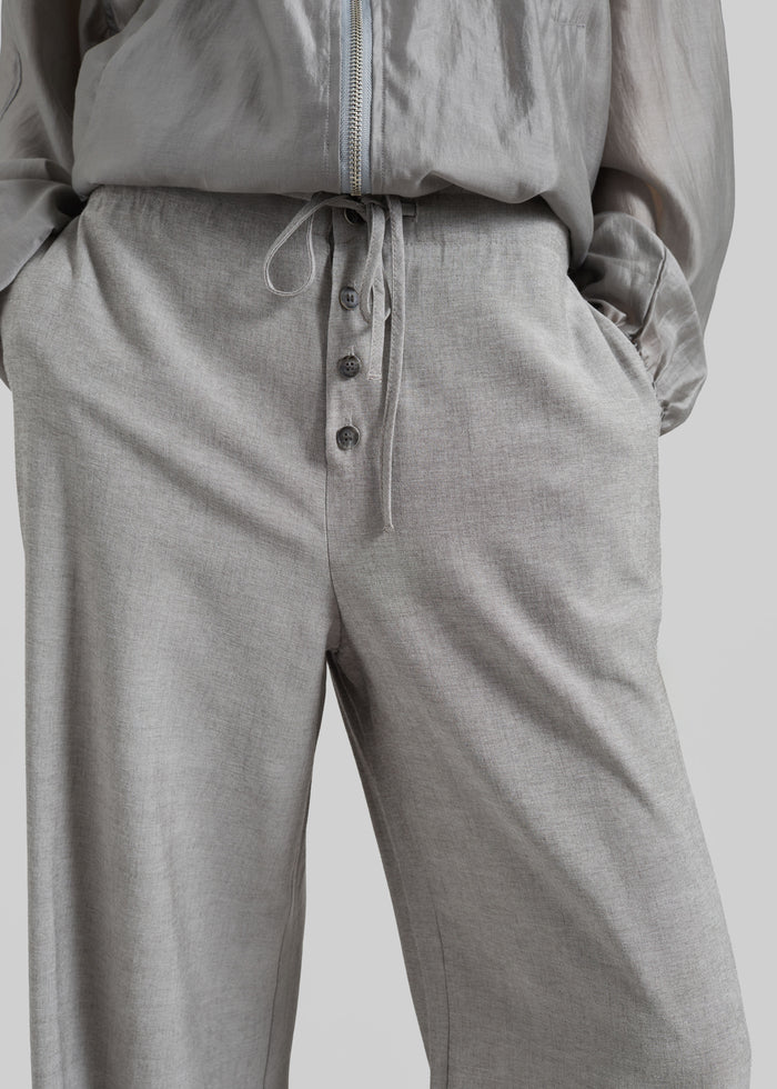 Vimont Balloon Pants - Taupe Melange
