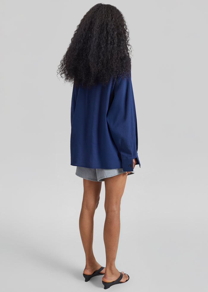 Vito Utility Shirt - Navy