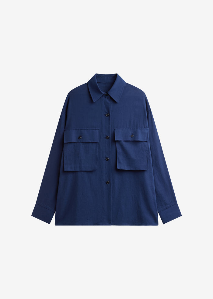Vito Utility Shirt - Navy