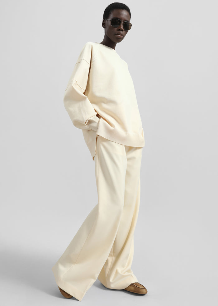 Wesra Knit Sweatshirt - Ecru