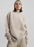 Willy Alpaca Knit Sweater - Beige