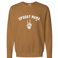 Womens 'Spooky Mama' Comfort Colors Crewneck Sweatshirt