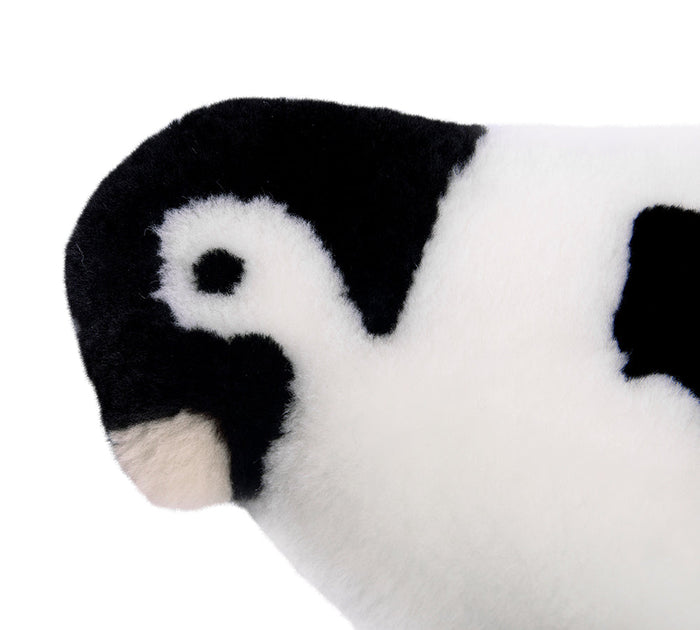 Genuine Australian Sheepskin Wool Decoration Penguin Rug Ever Australia