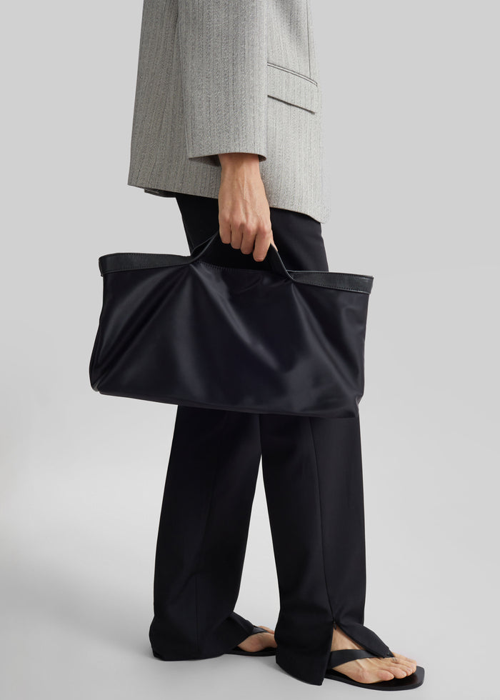 Zeni Two-Way Handbag - Black