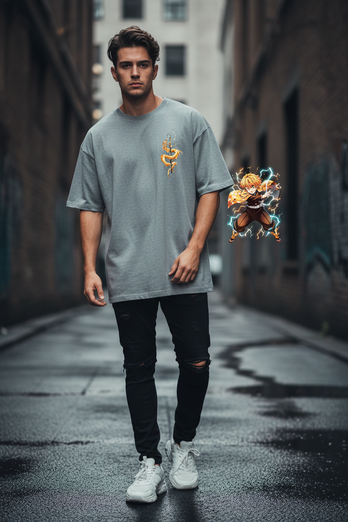 Zenitsu Tee - Correct Front Dragon