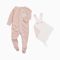 Zip Baby Pajamas & Comforter Set
