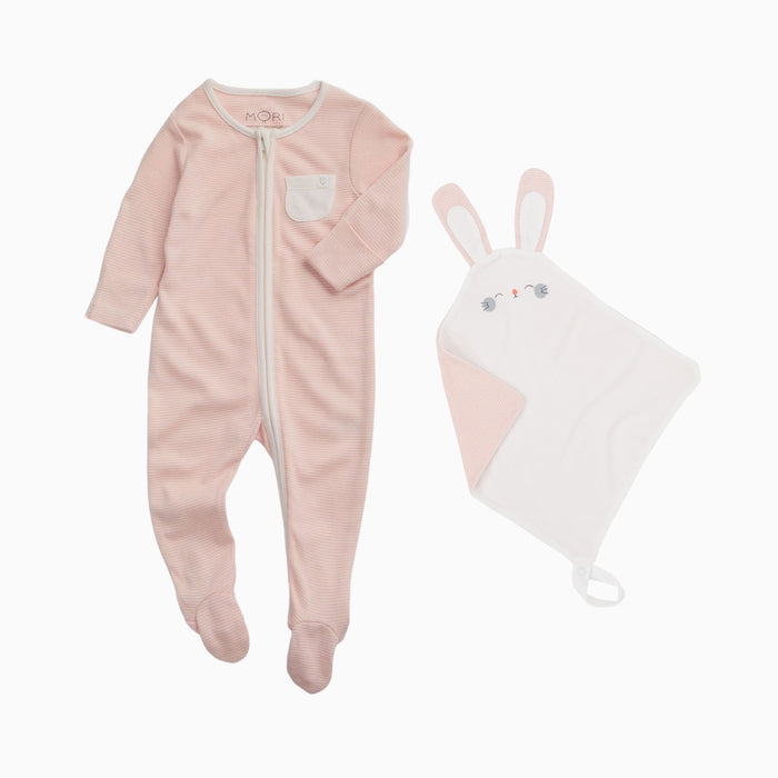 Zip Baby Pajamas & Comforter Set
