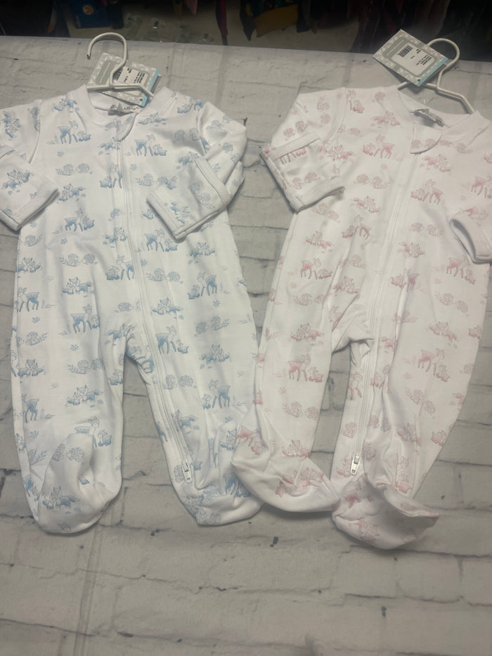 zipper footies